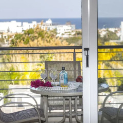 Отель Protaras Palm Suite 207 Апартаменты с различными типами кроватей
