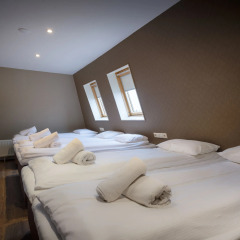Amsterdam Downtown Hotel 2* Стандартный семейный номер с двуспальной кроватью