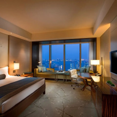 Отель Conrad Tokyo 5* Стандартный номер с различными типами кроватей фото 7