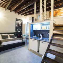 Апартаменты Trastevere Garibaldy Apartments Студия с различными типами кроватей
