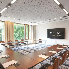 Отель Meliá Düsseldorf конференц-зал фото 2