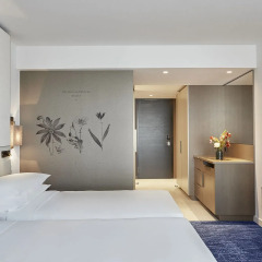 Отель Hyatt Regency Amsterdam Стандартный номер с различными типами кроватей фото 3