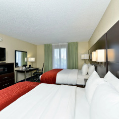 Отель Comfort Inn & Suites near Universal Orlando Resort 2* Люкс с различными типами кроватей