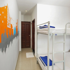 Saigon Backpackers Hostel - Bui Vien Кровать в общем номере с двухъярусной кроватью