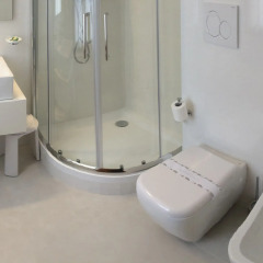 Отель Albergo Delle Alpi Беллуно ванная