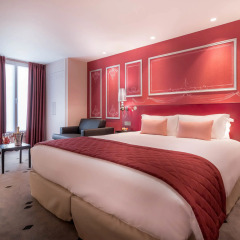 Hotel Beauchamps 4* Стандартный семейный номер разные типы кроватей