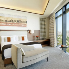 Отель Fairmont Baku at the Flame Towers 5* Стандартный номер с различными типами кроватей фото 4