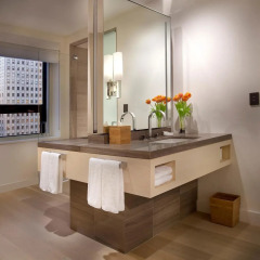 Отель Grand Hyatt New York США, Нью-Йорк - 1 отзыв об отеле, цены и фото номеров - забронировать отель Grand Hyatt New York онлайн раковина ванной комнаты