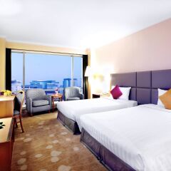 Отель Novotel Beijing Xinqiao комната для гостей