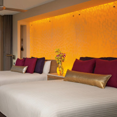 Отель Breathless Riviera Cancun Resort & Spa, Adults Only 4* Полулюкс с двуспальной кроватью
