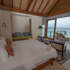 Отель Furaveri Island Resort & Spa 5* Вилла Water с различными типами кроватей фото 4