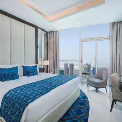 Отель Damac Maison Royale The Distinction 5* Люкс повышенной комфортности с различными типами кроватей