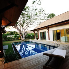 Отель Two Villas Holiday Oriental Style Layan Beach комната для гостей фото 15