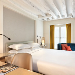 Отель Hôtel Opéra Richepanse 4* Стандартный номер с двуспальной кроватью