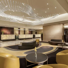 Отель InterContinental Prague вестибюль