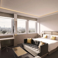 Отель Lancaster London 5* Представительский номер с различными типами кроватей