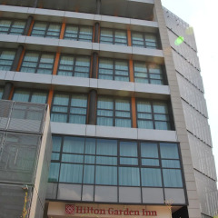 Отель Hilton Garden Inn Milan North вид на фасад