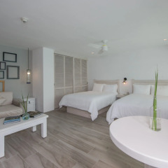 Отель Oleo Cancun Playa All Inclusive Boutique Resort 4* Улучшенный номер с различными типами кроватей