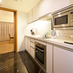 Отель Somerset Riverview Chengdu 4* Улучшенные апартаменты с различными типами кроватей