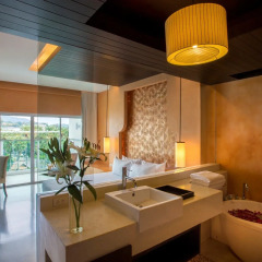Отель Chanalai Romantica Resort Kata Beach - Adult Only 4* Улучшенный номер с различными типами кроватей фото 3