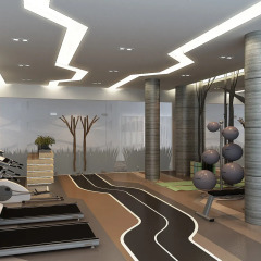 Отель Crest Resort & Pool Villas фитнесс-зал фото 2
