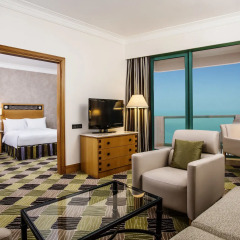 Отель Hilton Dubai Jumeirah 5* Люкс с различными типами кроватей фото 13