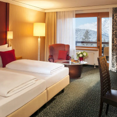Отель Krumers Alpin Resort & Spa Стандартный номер с двуспальной кроватью