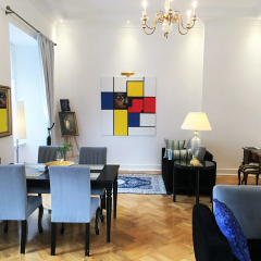 Апартаменты Luxury Apartments MONDRIAN Market Square Люкс повышенной комфортности с различными типами кроватей