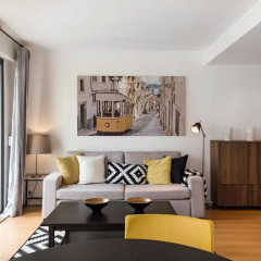 Апартаменты LX4U Apartments - Martim Moniz Апартаменты с различными типами кроватей