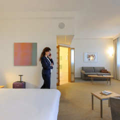 Отель Novotel München Airport 3* Представительский номер разные типы кроватей фото 5