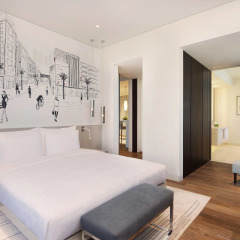 La Ville Hotel & Suites CITY WALK, Dubai, Autograph Collection 5* Стандартный номер с 2 отдельными кроватями