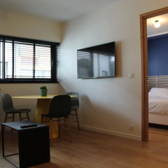 Отель Appartements Paris Boulogne Апартаменты Премиум с различными типами кроватей