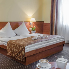 Business Hotel Vega Wrocław 3* Стандартный номер с разными типами кроватей