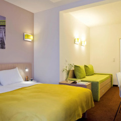 Отель Aparthotel Adagio access Brussels Europe 2* Студия с различными типами кроватей