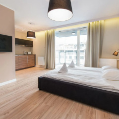 Апартаменты Apartinfo Aura Apartments Студия с различными типами кроватей