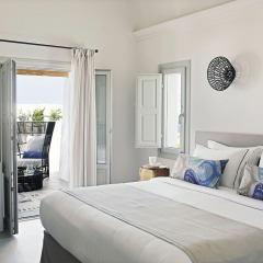 Отель Santo Maris Oia, Luxury Suites & Spa 5* Вилла Делюкс с различными типами кроватей фото 2