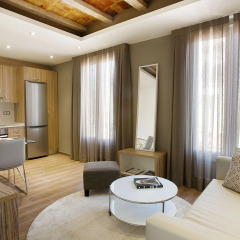 Отель Milà Apartamentos Barcelona Апартаменты Премиум с различными типами кроватей