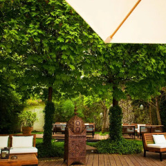 Bristol Hotel Frankfurt терраса/патио