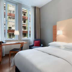 Отель Hilton Cologne 4* Стандартный номер фото 14