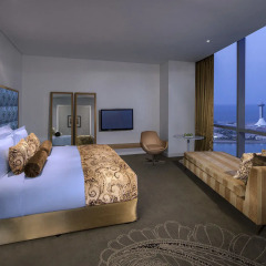 Jumeirah at Etihad Towers Hotel 5* Улучшенный номер с различными типами кроватей фото 2