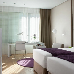 Отель NH Collection Madrid Eurobuilding 4* Улучшенный номер с различными типами кроватей