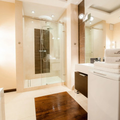 Отель EXCLUSIVE Aparthotel Польша, Варшава - отзывы, цены и фото номеров - забронировать отель EXCLUSIVE Aparthotel онлайн ванная фото 2