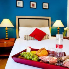 Отель The Alpine Inn & Suites 2* Стандартный номер с различными типами кроватей фото 10