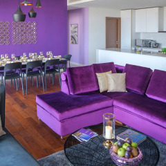 Отель Dream Inn - City Walk Modern & Luxury Улучшенные апартаменты с различными типами кроватей фото 2