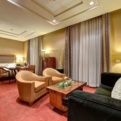 Grand Hotel Via Veneto 5* Номер Делюкс с различными типами кроватей фото 12