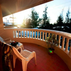 Отель Kamala Sea View терраса/патио