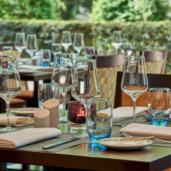 Отель Hilton Frankfurt City Centre ресторан