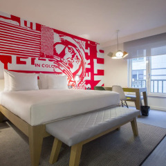 Отель Radisson RED Brussels комната для гостей