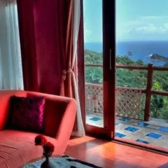 Отель Koh Tao Seaview Resort 3* Номер Делюкс с различными типами кроватей