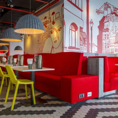 Отель Radisson RED Brussels ресторан фото 3